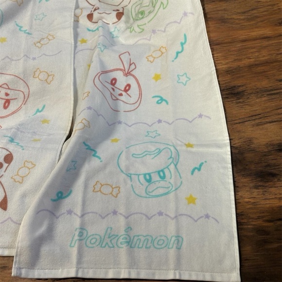 Pokemon Other - Pokémon With Nintendo Set of Two Towels Rare Sold In Japan Only